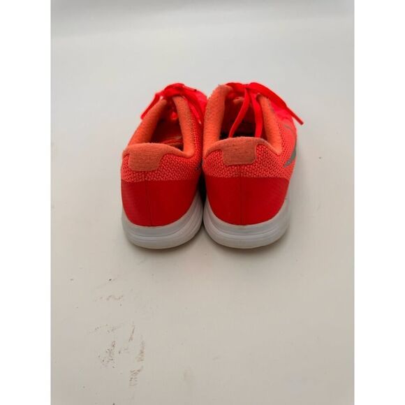 Nike Unisex Size 3.5 Fexible Sole Revolution 3 Athletic Running Shoes Orange - Picture 3 of 5